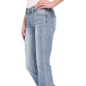 Lucky Brand Dungarees Mid Rise Flare Denim Jeans